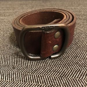 Timberland Brown Leather Belt